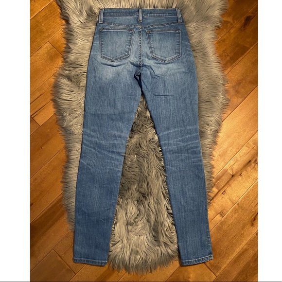 J CREW HIGH RISE SKINNY ANKLE JEANS Size 26 - Picture 4 of 6